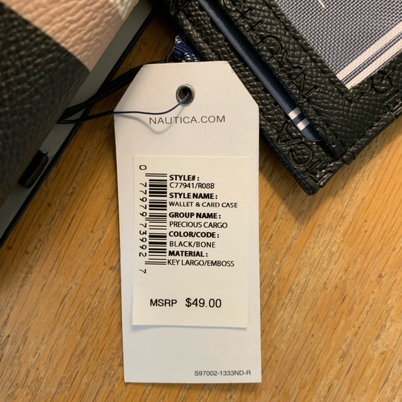 NAUTICA…Two Piece Set … Wallet and RFID Card case.. MSRP: $49.00 - Picture 9 of 11